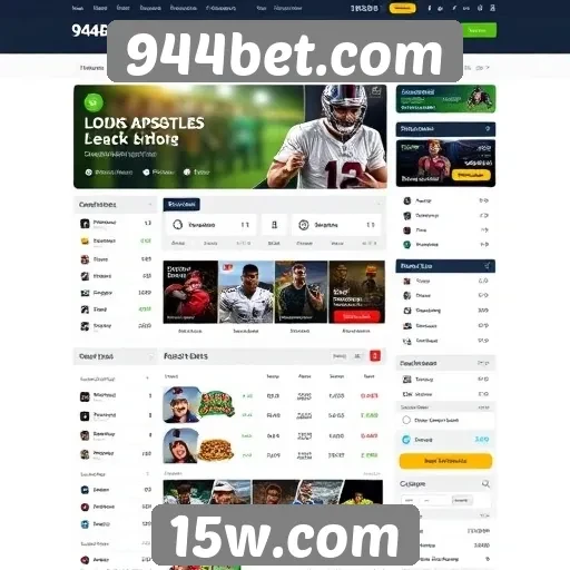 Análise da interface do usuário do 944bet.com